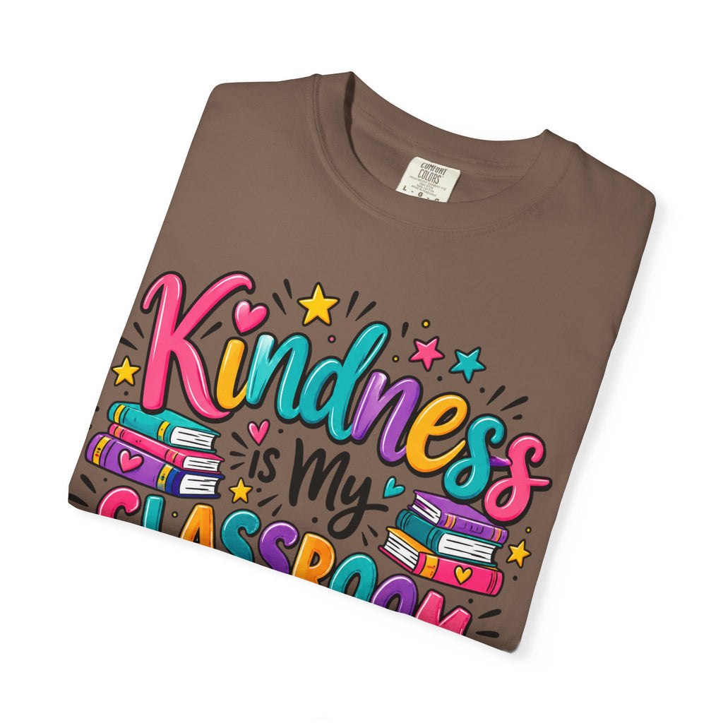Kindness is My Classroom Superpower T-shirt | Teacher Typography Tee