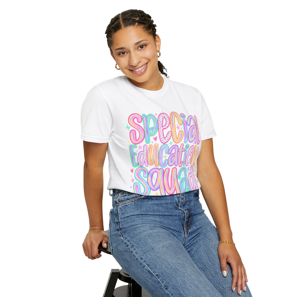 Special Education Squad T-Shirt | Inclusion Matters, Pastel Handlettering