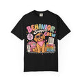 Behavior Support Crew T-shirt | Golden Retriever School Therapy Design