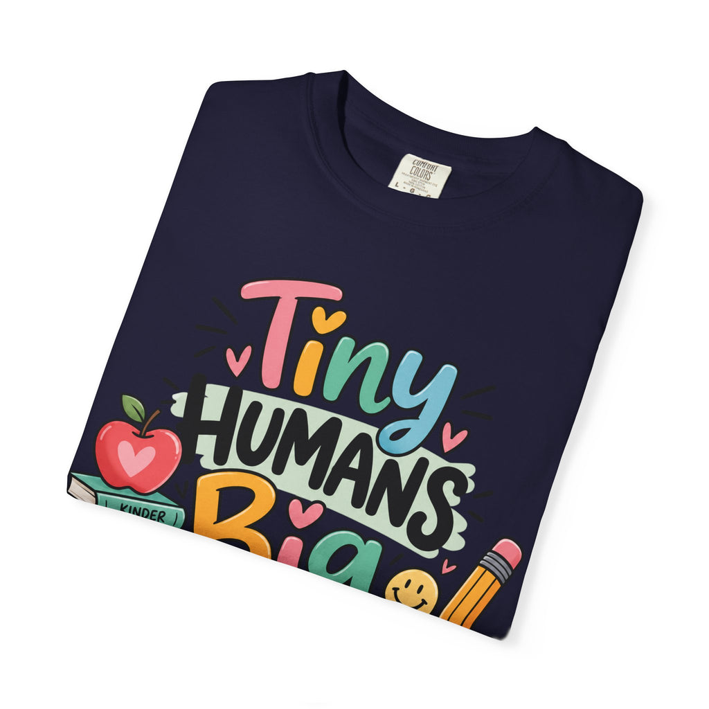 Tiny Humans Big Impact T-shirt | Teacher Kids Classroom Design