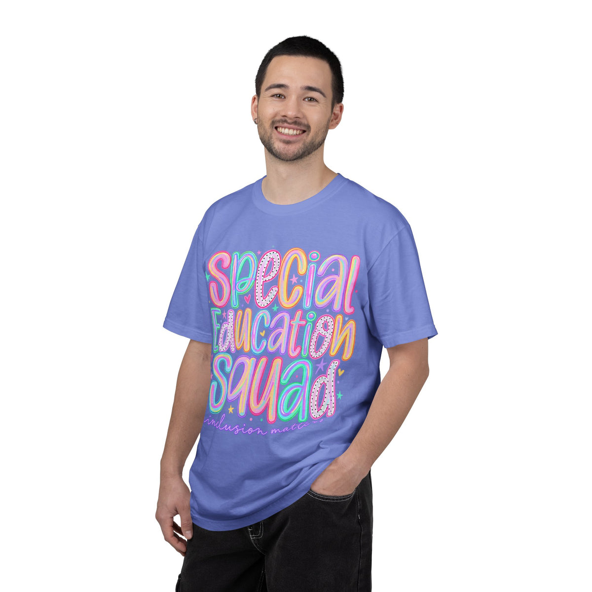 Special Education Squad T-Shirt | Inclusion Matters, Pastel Handlettering