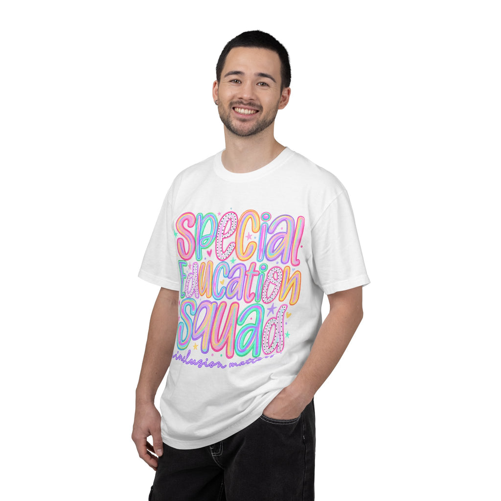 Special Education Squad T-Shirt | Inclusion Matters, Pastel Handlettering