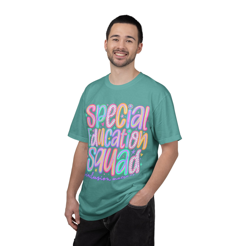 Special Education Squad T-Shirt | Inclusion Matters, Pastel Handlettering
