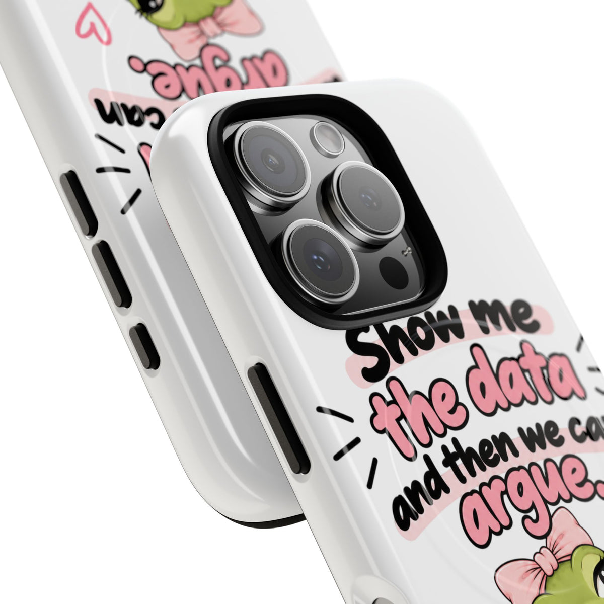 Show Me the Data frog phone case | Tough Magnetic Case