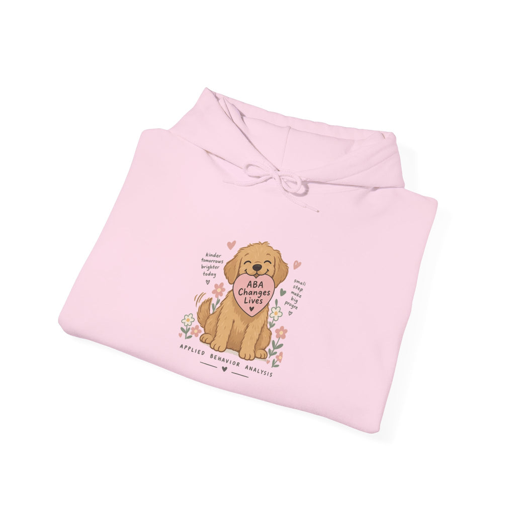 Golden Retriever Puppy Hoodie — 'Good Behavior Brighter Futures' Cute Dog Lover Sweatshirt