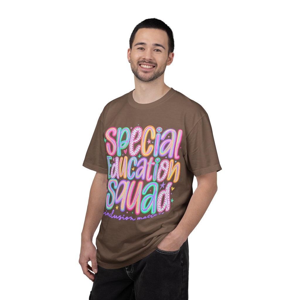 Special Education Squad T-Shirt | Inclusion Matters, Pastel Handlettering