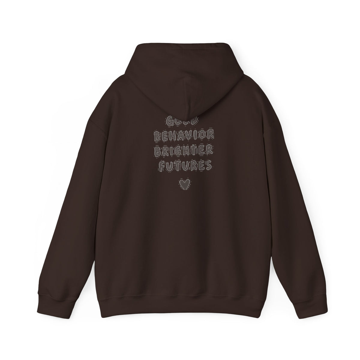 Golden Retriever Puppy Hoodie — 'Good Behavior Brighter Futures' Cute Dog Lover Sweatshirt