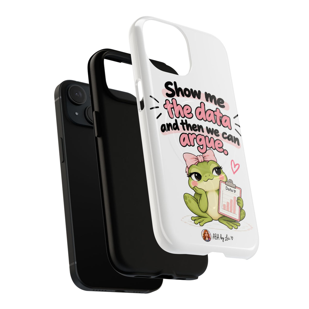Show Me the Data frog phone case | Tough Magnetic Case