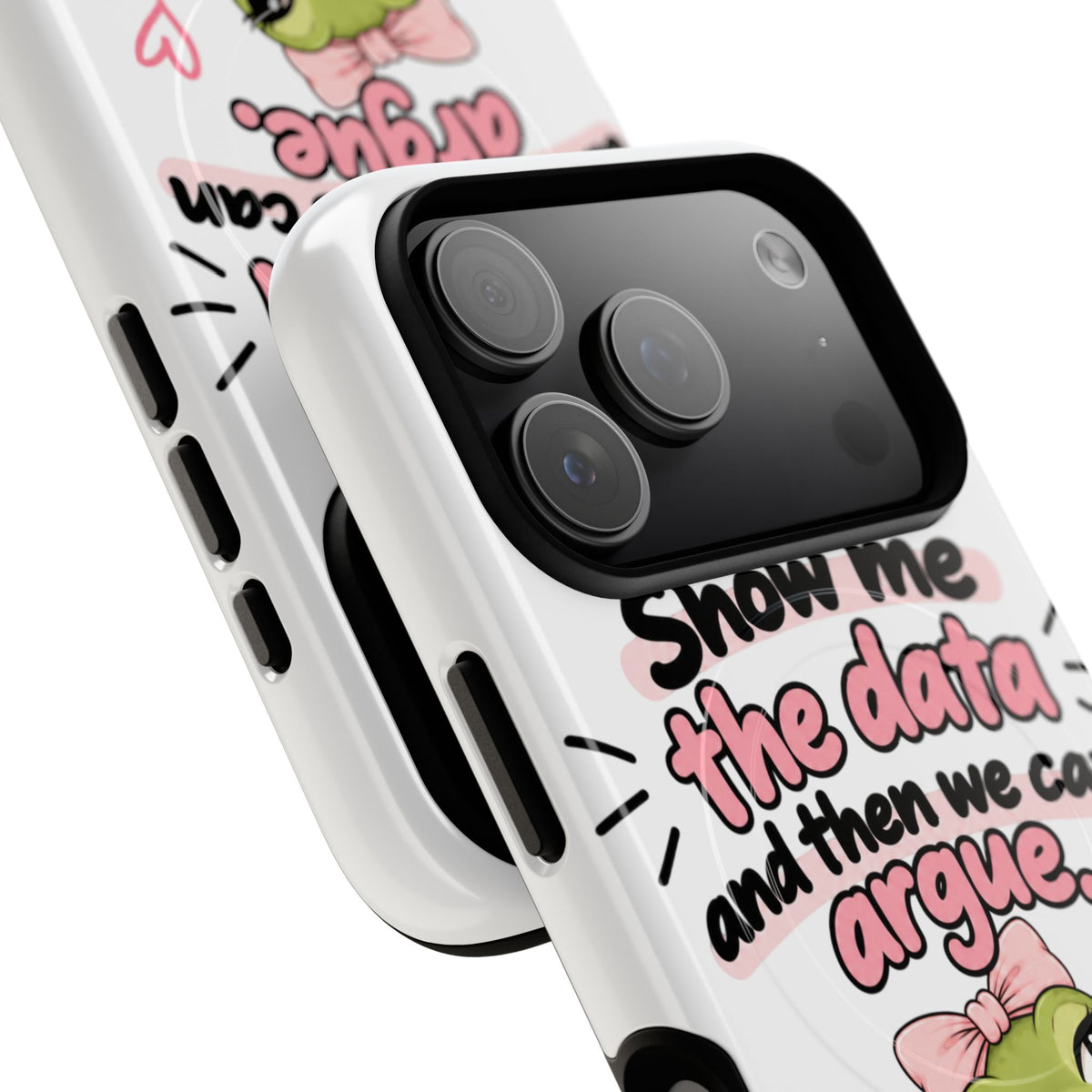 Show Me the Data frog phone case | Tough Magnetic Case