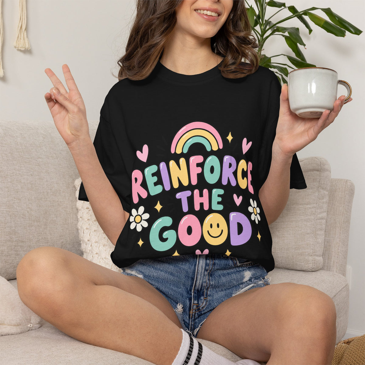 Reinforce the Good small steps still count T-Shirt | Positive Message Tee