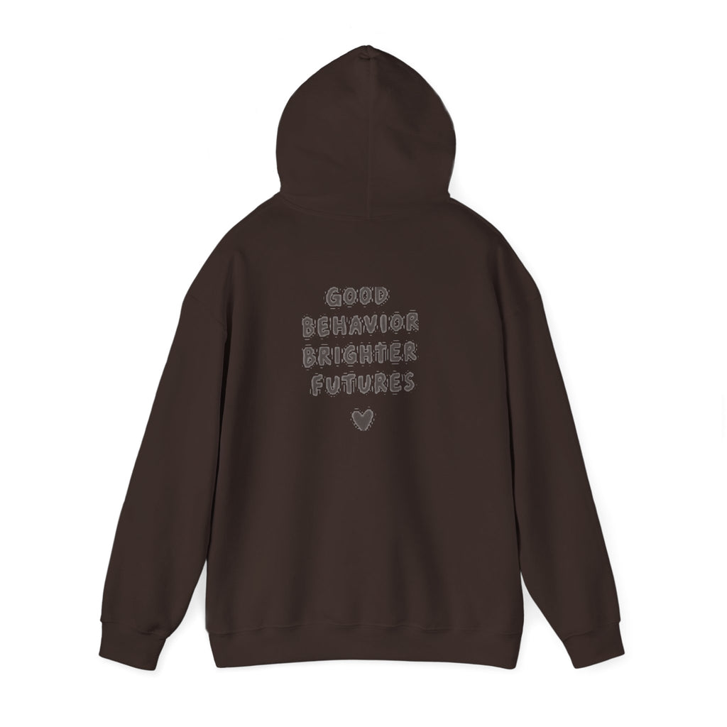 Golden Retriever Puppy Hoodie — 'Good Behavior Brighter Futures' Cute Dog Lover Sweatshirt