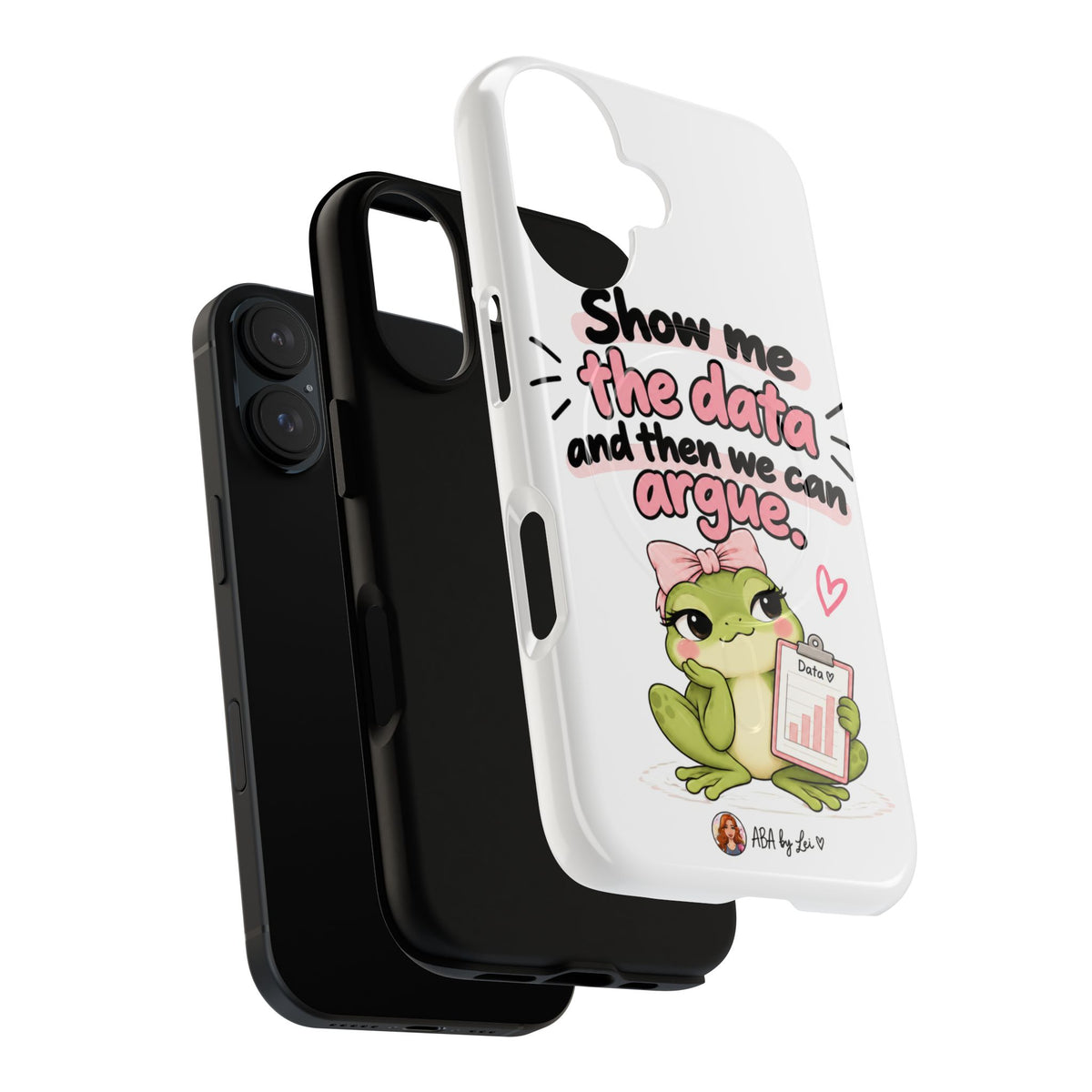 Show Me the Data frog phone case | Tough Magnetic Case