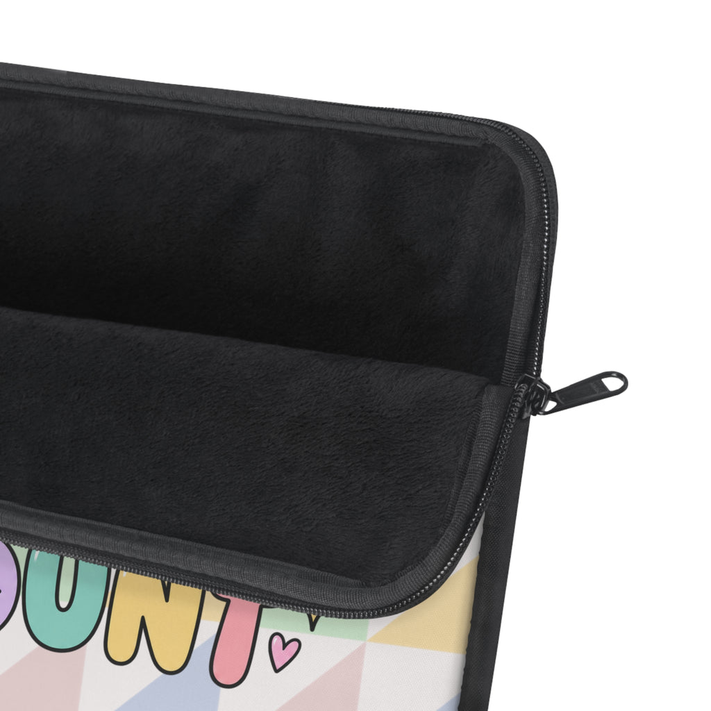 Small Steps Still Count Laptop Sleeve | Pastel Motivational Design