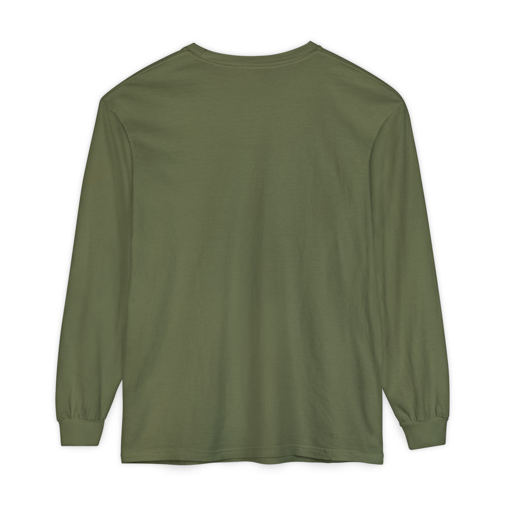 Unisex Garment-dyed Long Sleeve T-Shirt