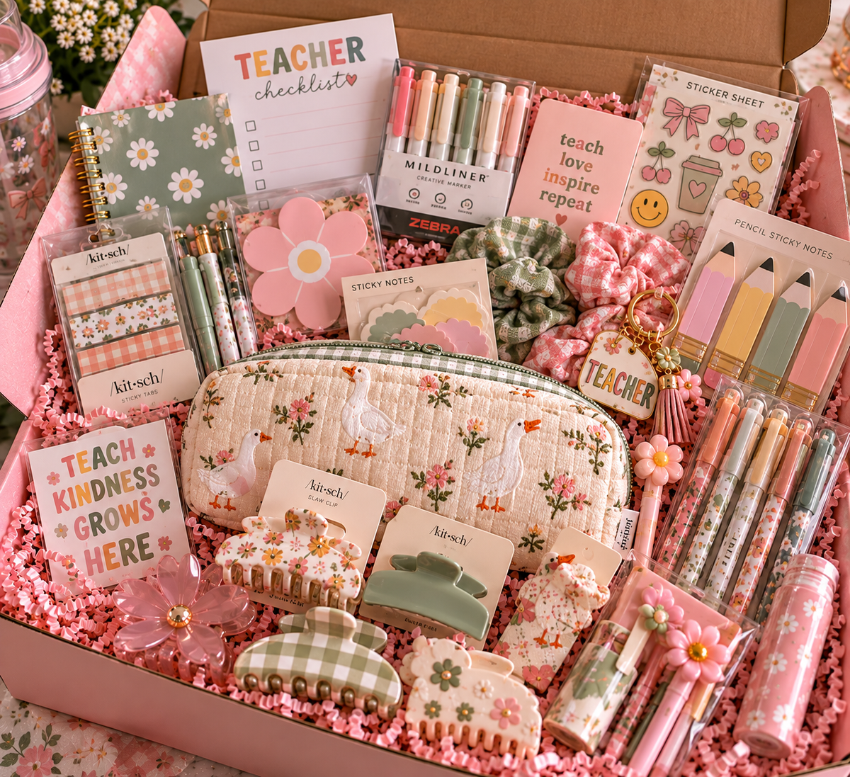 🍄🎀 Teacher Mystery Scoop | Cute Stationery, Accessories & Classroom Goodies | Made by Lei