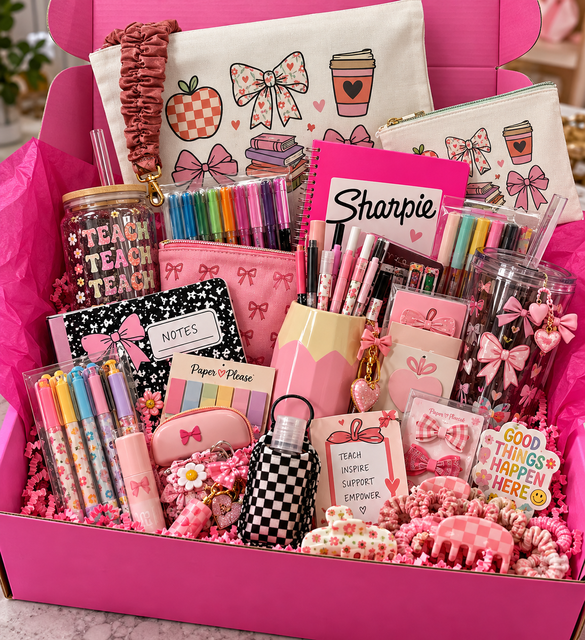 🍄🎀 Teacher Mystery Scoop | Cute Stationery, Accessories & Classroom Goodies | Made by Lei